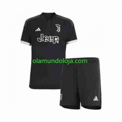 Camisola Juventus Criança Equipamento Terceiro 2023-2024 Manga Curta